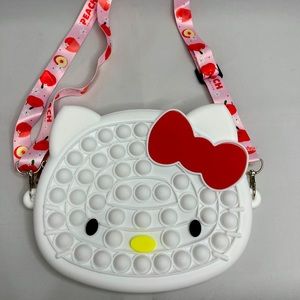Kitty Crossbody Purse Push Bubble Pop Fidget Toy Stress Relief Toy USA Seller